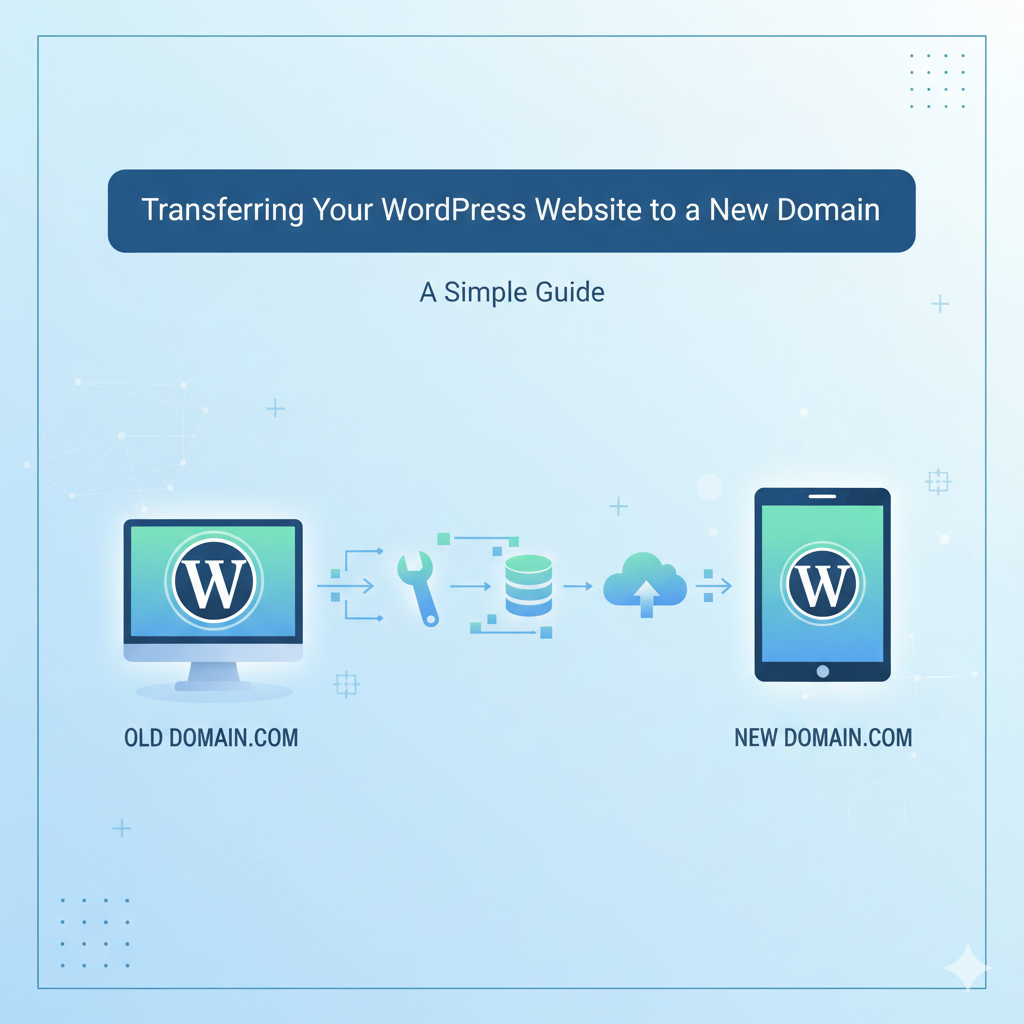 Transferring Your WordPress Website to a New Domain A Simple Guide