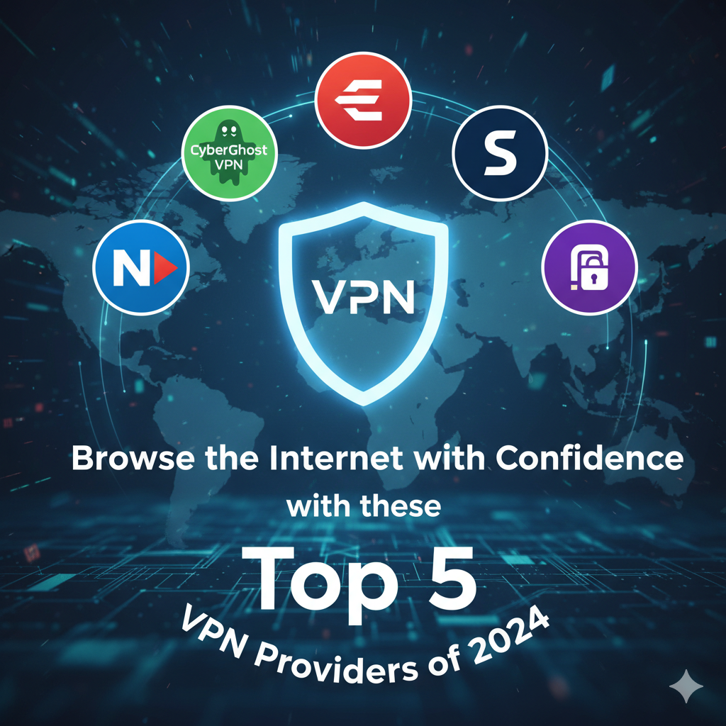 Browse the Internet with Confidence with these Top 5 VPN Providers of 2024