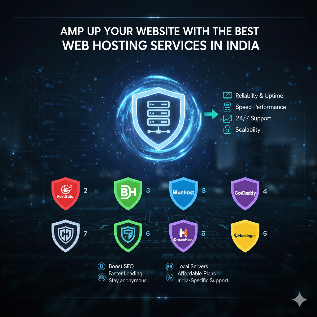 Amp Up Your Website with the Best Web Hosting Services in India
